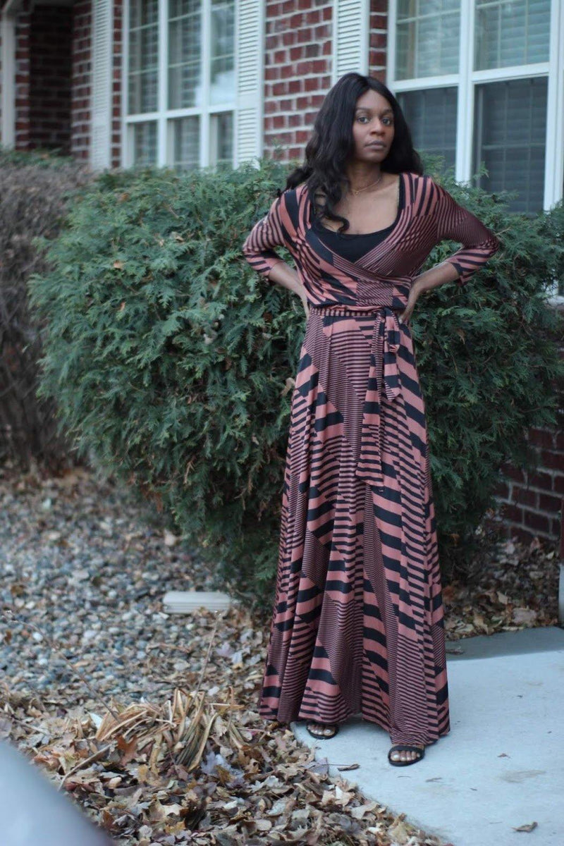 soie maxi dress