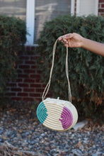 Load image into Gallery viewer, Princess Aisha Natural Straw Raffia Bag - Bili's Bougie Boutique