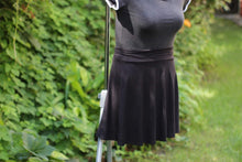 Load image into Gallery viewer, Women's Black Skater Skirt - Bili's Bougie Boutique