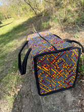 Load image into Gallery viewer, African print duffle bag
