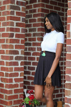 Load image into Gallery viewer, Women&#39;s Black  Skater Skirt - Bili&#39;s Bougie Boutique
