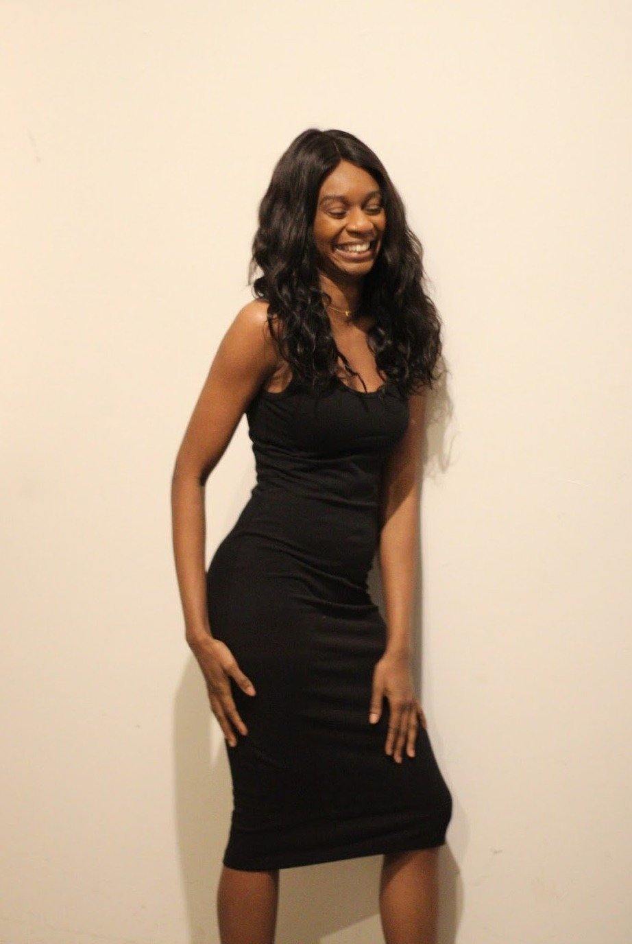 SLEEVELESS TANK BODYCON MIDI DRESS IN BLACK – Bili's Bougie Boutique