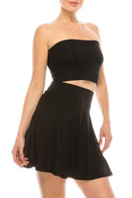 Load image into Gallery viewer, Women&#39;s Black  Skater Skirt - Bili&#39;s Bougie Boutique
