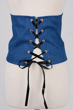 Load image into Gallery viewer, Corset Style Belt. - Bili&#39;s Bougie Boutique
