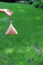 Load image into Gallery viewer, Exquisite Pyramid Satchel Evening Purse. Fancy Evening Bag in Peach. - Bili&#39;s Bougie Boutique

